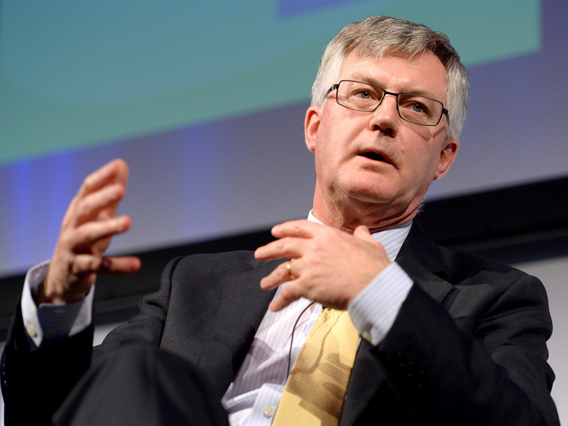 Supplied image of former Federal Treasury Secretary Dr Martin Parkinson speaking at a business leaders' forum at the Queensland University of Technology in Brisbane, Tuesday, July 14, 2015. (AAP Image/Queensland University of Technology, Profile Photos, Roger Phillips) NO ARCHIVING, EDITORIAL USE ONLY